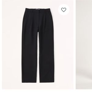 Abercrombie & Fitch Tailored Relaxed Straight Pant